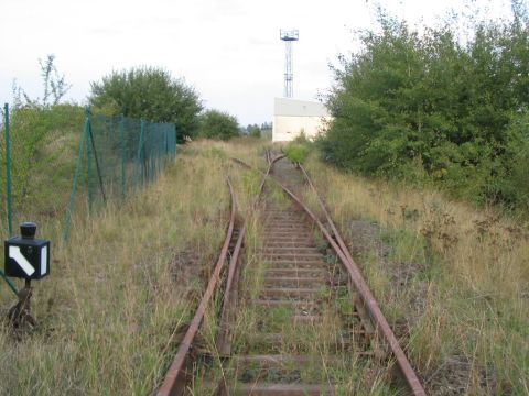 Zufahrt Panzerverschrottung Rockensura