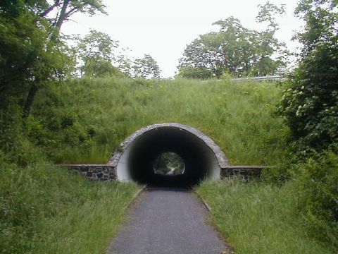 Ehemalige Brcke der Strae Mieswarz - Masbach