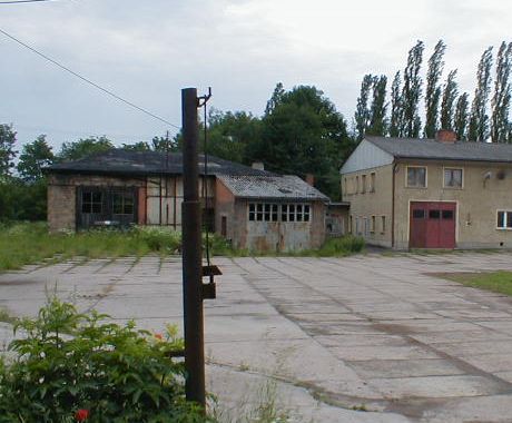 Kaliwerk Heiligenmhle und Lokschuppen