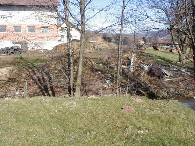 Ehemalige Brcke ber den Habelbach