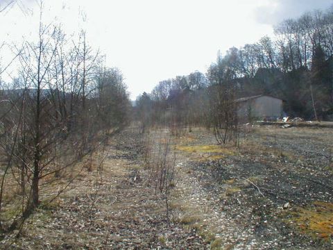 Blick in Richtung Bahnhof