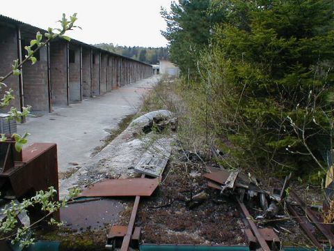 Einfahrt erster Industrieanschluss