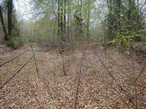 Zufahrt zum Lokschuppen