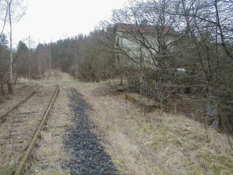 Bahnwrterhuschen und Durchlass