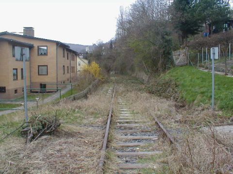 Privatwegbergang am Blmer Hang