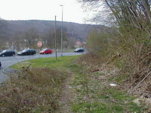 Bahnbergang ber die Gttinger Strae