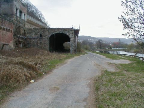 Ende der Hafenbahn