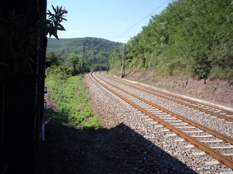 Abzweig von der Bahnlinie Neustadt - Kaiserslautern