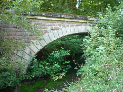 Brcke ber den Speyerbach