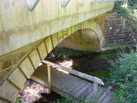 Brcke ber den Speyerbach