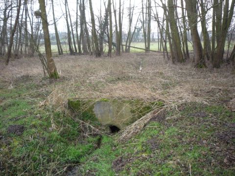 Brcke ber den einen Graben