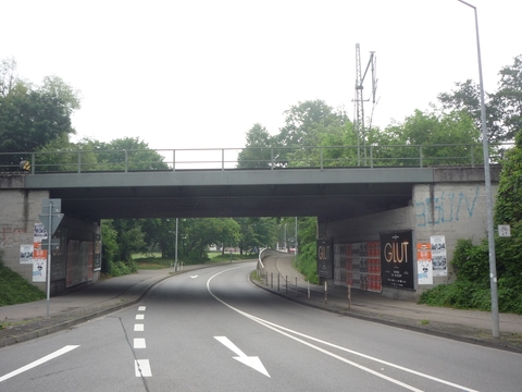 Br�cke �ber den Friedrich-Ebert-Stra�e