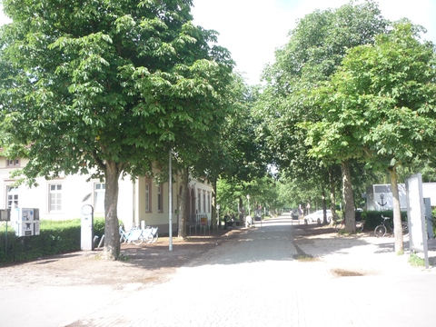 Ausfahrt von der Schiffsbr�cke