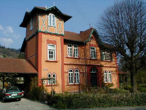 Bahnhof Sulzburg Zugangsseite