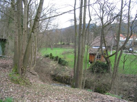 ehemalige Brcke ber den Klemmbach