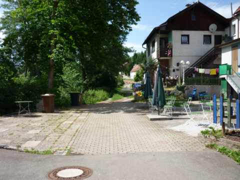 Ausfahrt aus Ebhausen