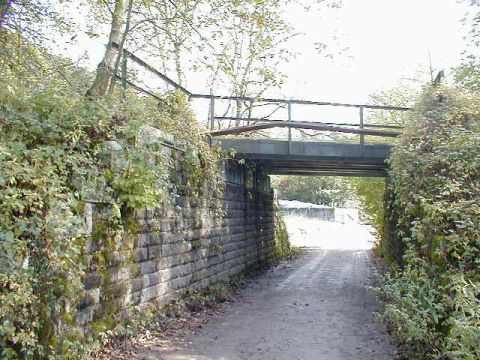 Brcke zwischen Brennet und Bad Sckingen