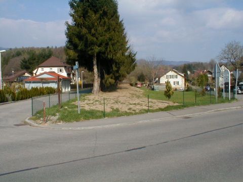 Bahnbergang in Fahrnau