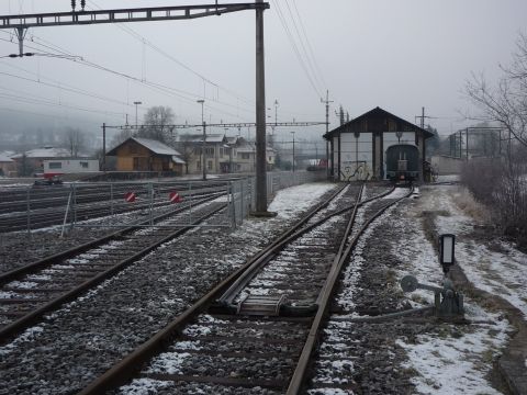 Ausfahrt aus Etzwilen