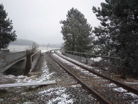 Brcke ber die Hauptstrae 13