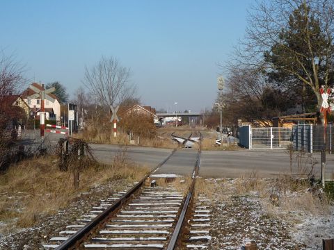 Bahnbergang ber die Hegaustrae