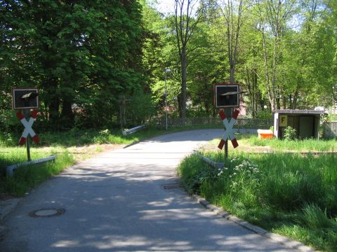 Bahnbergang in Zizenhausen