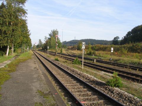 Abzweig nach Bad Wurzach