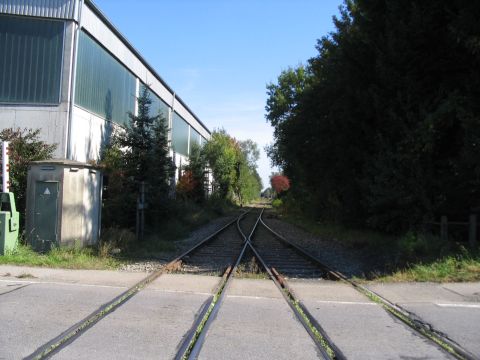 Bahnbergang in Bad Wurzach