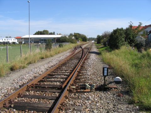 Zufahrt zum Bahnhof Bad Wurzach