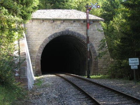 Nordportal des Tunnels bei Grimmelshofen