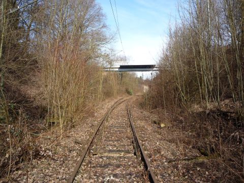 Abzweig zur sdlichen Zufahrt nach Bietigheim-Bissingen