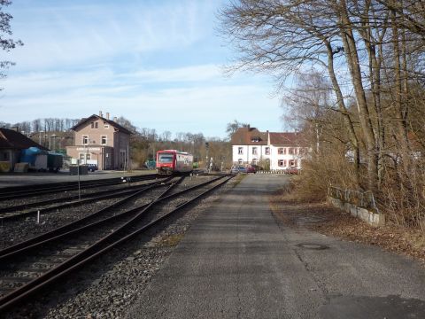Bachdurchlasss beim Bahnhof Maulbronn West
