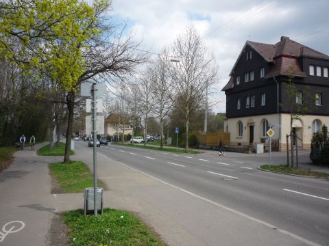 Bahnbergang ber die Kolpingstrae
