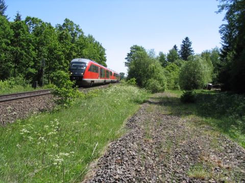 Abzweig von der Bahnlinie Buchloe - Memmingen