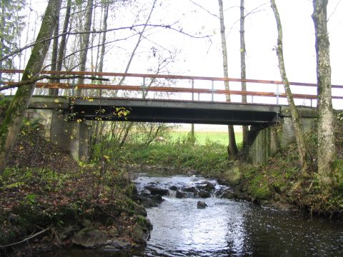 Brcke ber den Gruberbach