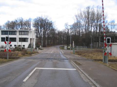 Bahnbergang Eschach