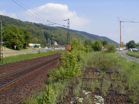 Abzweigung von der Strecke Bad Hersfeld - Bebra
