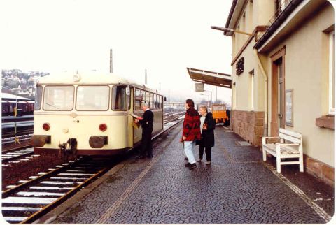 VT 50, Kreisbahnhof Hersfeld