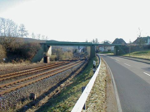 Brcke der Bahn nach Herfagrund