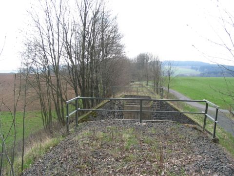 Brcke ber die Strae nach Oberwald