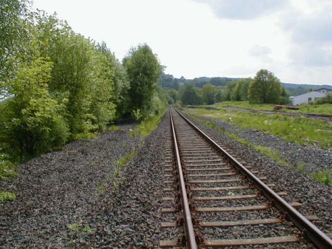 Abzweig nach Bad Salzschlirf