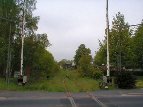 Bahnbergang ber die Junker-Hoose-Strae