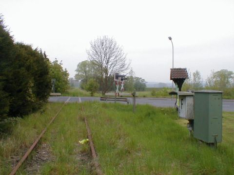 Bahnbergang ber die Schwalmstrae