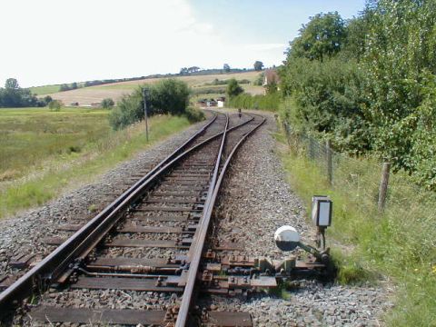 Einfahrt Bahnhof Breitenbach