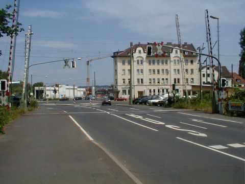 Bahnübergang über die Söhrestraße