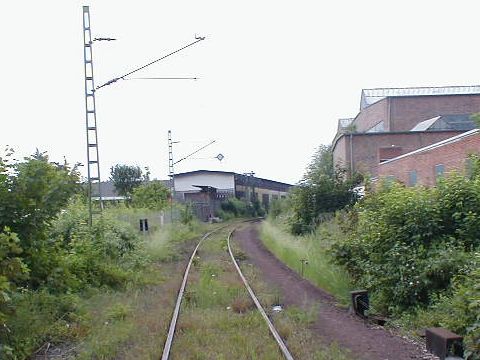 Bahnübergang über die Ochshäuser Straße
