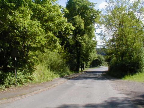 Ehemalige Brcke ber die Bahnhofstrae