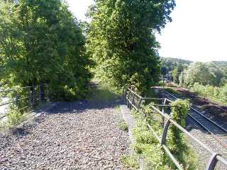 Viadukt in Malsfeld, Blick in Richtung Kassel