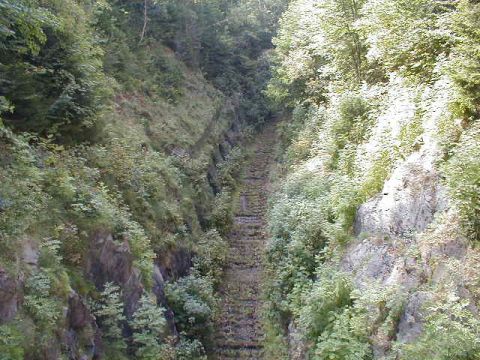 Brcke ber der Einschnitt Auwallenburg