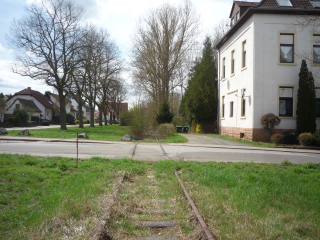 Bahnbergang ber die Rotenbergstrae